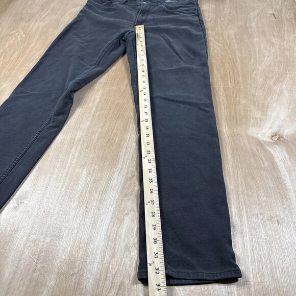 Faherty Men's Size 33x32 Pants Jeans Dark Gray Slim Stretch - Picture 4 of 6